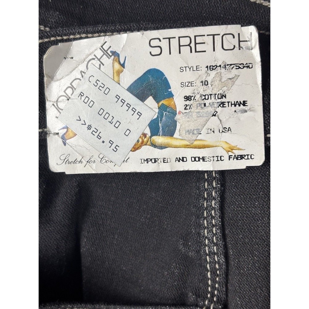 Vintage Jordache Jeans Womens 10 High Rise Stretch Straight Leg 90s Made in USA - Picture 3 of 16